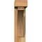 Ekena Millwork Thorton Block Rough Sawn Bracket w/ Offset Brace, Western Red Cedar, 4"W x 14"D x 14"H BKT0402X14X14THR05RWR - alternate 3